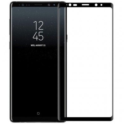 Nillkin Γυαλί προστασίας 3D Full CURVED CP PLUS MAX Anti-Explosion Glass Screen Protector για Samsung Galaxy NOTE 9 - ΜΑΥΡΟ