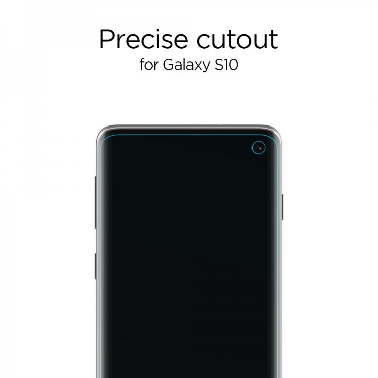 Spigen SGP Μεμβράνη προστασίας Film Neo Flex Crystal Clear για Samsung Galaxy S10 PLUS case friendly - 606FL25695 - [2 TEM]