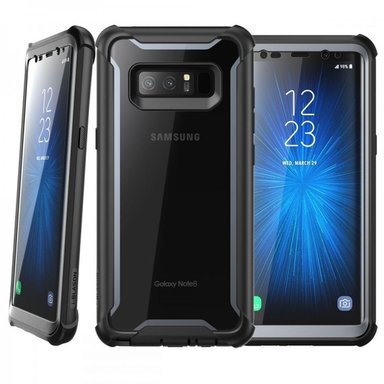 Θήκη I-BLASON SUPCASE ARES για SAMSUNG GALAXY NOTE 8 - MAYΡΗ