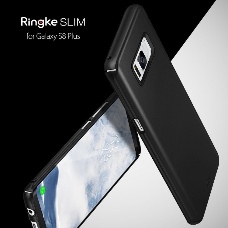 Θήκη Ringke Slim για Samsung Galaxy S8 PLUS - MAYΡΗ - RSL-GXS8P-BLK