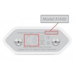 Apple Γνήσιος Φορτιστής Λευκός 5W 1-PORT USB MD813ZM - RETAIL 