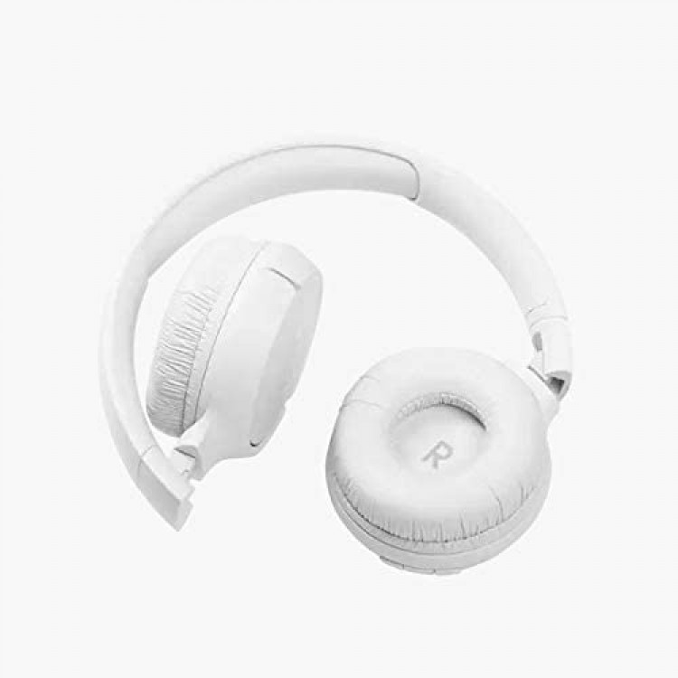 JBL by HARMAN Tune 510BT Bluetooth Ασύρματα ακουστικά Hands-Free Over Head Εργονομικά με μικρόφωνο - ΛΕΥΚΟ - ΗΑ-JBLT510BTWHT