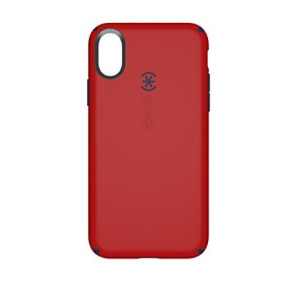 Θήκη Speck Candyshell Grip για Apple iPhone Xs Max - Punch KOKKINO ΜΑΥΡΟ