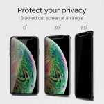 Spigen SGP Γυαλί προστασίας PRIVACY GLAS.tR EZ Fit SLIM CASE FRIENDLY για APPLE iPhone XS MAX , 11 PRO MAX - ΔΙΑΦΑΝΟ - AGL00095