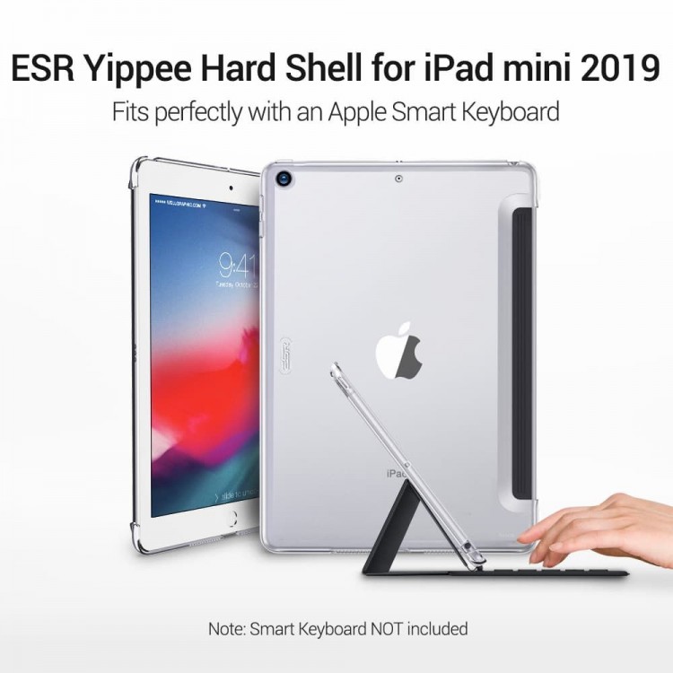 Θήκη ESR SHELL YIPPEE Κάλυμμα για iPad MINI 5 2019 - ΔΙΑΦΑΝΟ