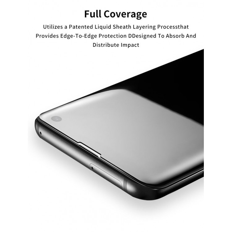 T-MAX UV GLASS Γυαλί προστασίας Case Friendly Fullcover 3D FULL CURVED 0.3MM  για Samsung Galaxy S20+ PLUS 2020 - ΔΙΑΦΑΝΟ
