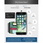 WHITESTONE DOME Γυαλί προστασίας Fullcover 3D 9H 0.33MM FULL CURVED για APPLE IPHONE 7,8,SE 2020 - ΔΙΑΦΑΝΟ