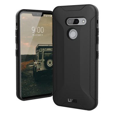 Case UAG SCOUT RUGGED for LG G8 THINQ - BLACK - 411418114040