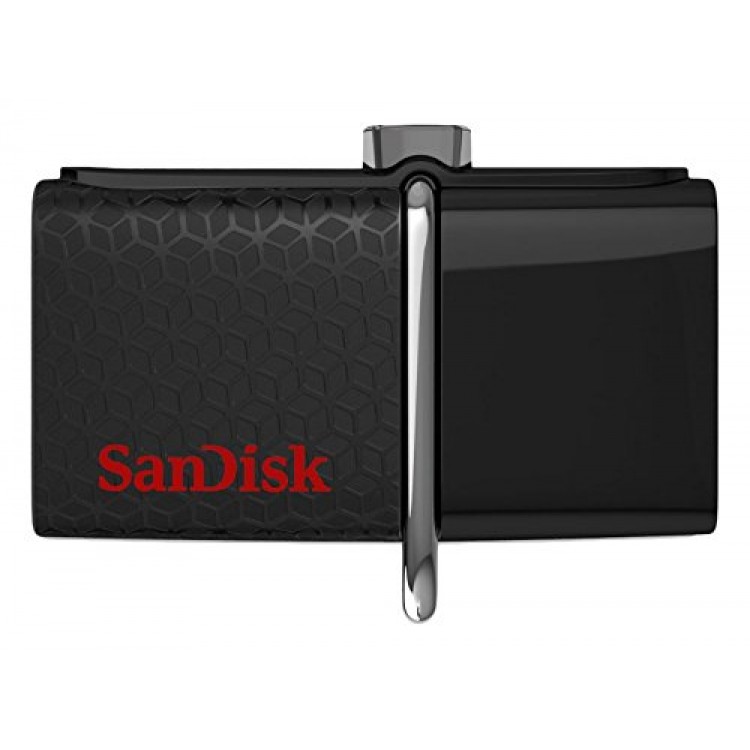 SanDisk SDDD2-064G-GAM46 Dual USB Drive 3.0, OTG , 64GB - ΜΑΥΡΟ