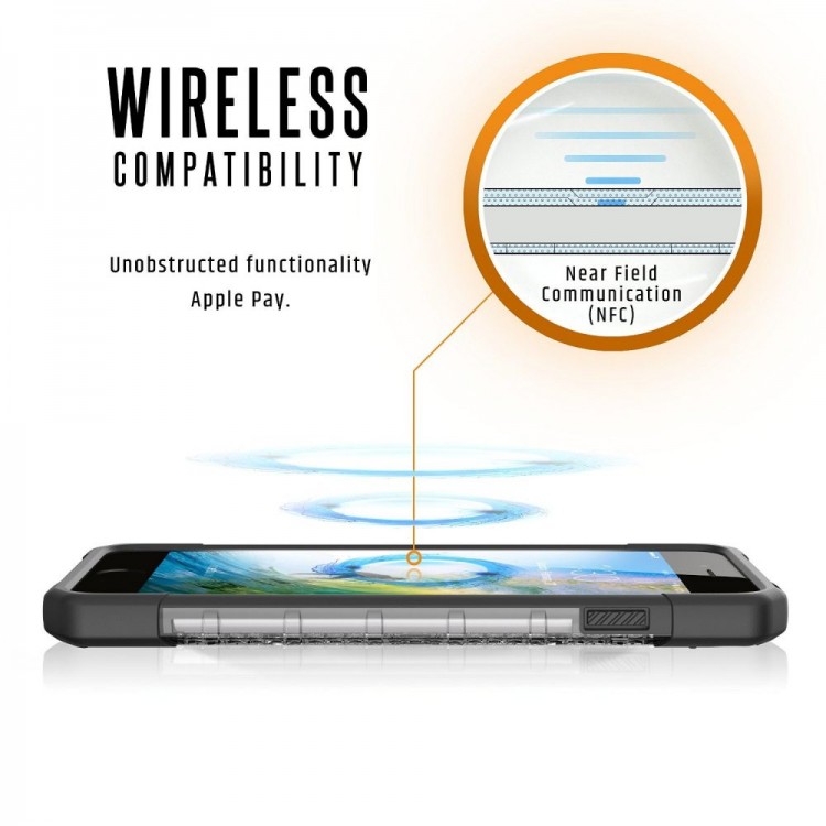 Θήκη UAG Composite για Apple iPhone 7 PLUS - PLASMA ICE ΔΙΑΦΑΝΗ