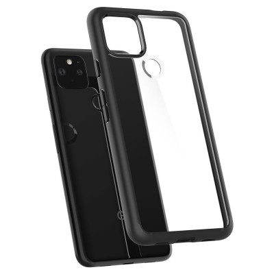 Θήκη Spigen SGP ULTRA HYBRID για GOOGLE PIXEL 5a  - ΔΙΑΦΑΝΟ ΜΑΥΡΟ - ACS02910