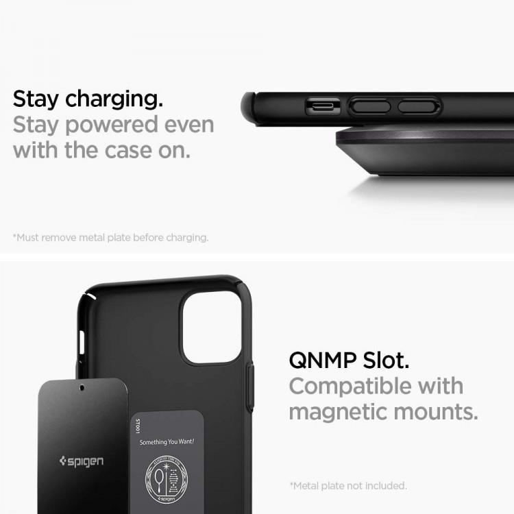 Θήκη Spigen SGP Thin Fit AIR για iPhone 11 PRO - ΜΑΥΡΟ - ACS00068