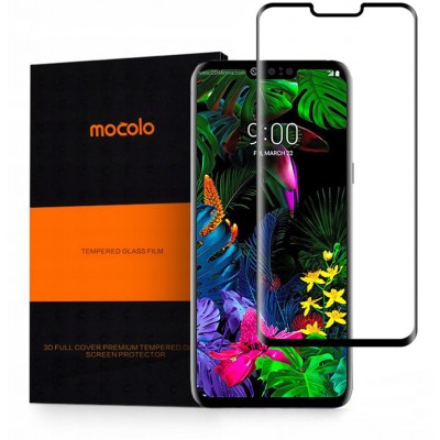 Screen Protector Fullcover BS MOCOLO TG+3D 0.3MM Tempered Glass for LG G8 THINQ - BLACK 