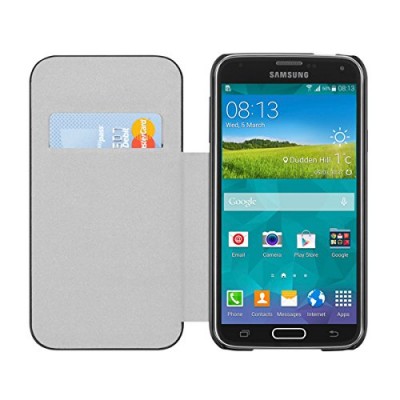 Case Incipio HIGHLAND Ultra Thin Premium Folio for Samsung Galaxy S5 - BLACK - SA-535-BLK