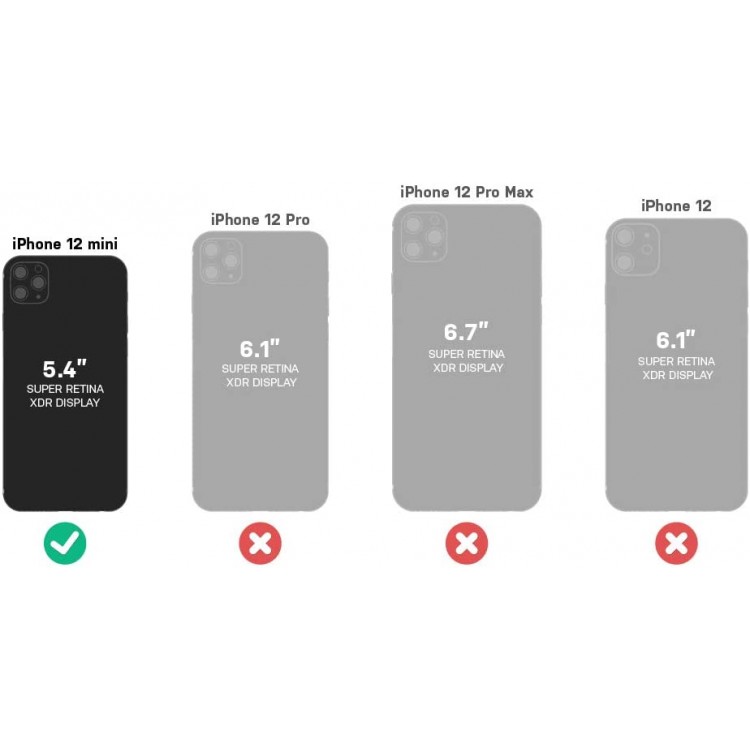 Θήκη Otterbox Defender για APPLE iPhone 12 MINI 5.4 - ΜΑΥΡΟ - 77-65352