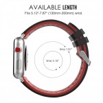 TECH-PROTECT FENDY Strap Modern για Apple Watch 1,2,3,4 - 42mm 44mm - ΜΑΥΡΟ ΚΟΚΚΙΝΟ