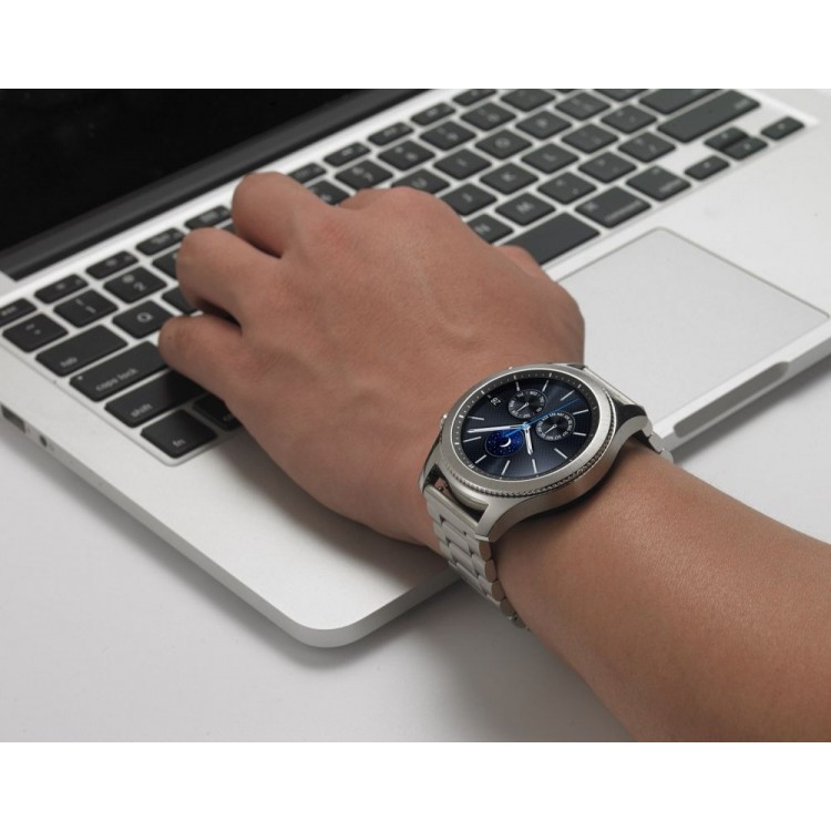 Tech Protect STAINLESS Μπρασελέ λουράκι για NEW Samsung galaxy smartwatch 2018 46MM - ΑΣΗΜΙ