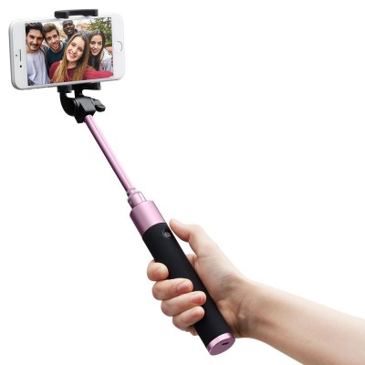 Spigen SGP Velo WIRELESS Selfie Stick Bluetooth Remote - S530W - ROSEGOLD