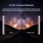 WHITESTONE DOME Γυαλί προστασίας UV LED KIT Fullcover 2-SET 3D 9H 0.33MM FULL CURVED για ONEPLUS 10 PRO - ΔΙΑΦΑΝΟ - 2 TEM