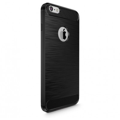 Case TECH PROTECT CARBON for APPLE IPHONE 6 6S (4.7) - BLACK