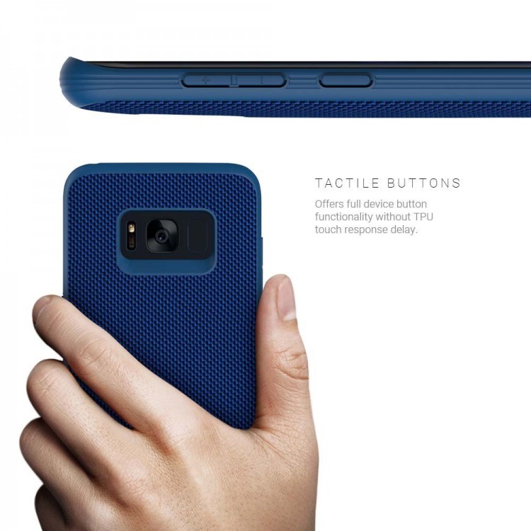 Θήκη Evutec Aergo Ballistic Nylon για Samsung Galaxy S8 PLUS με AFIX Μανγητική βαση αυτοκινήτου  - ΜΠΛΕ