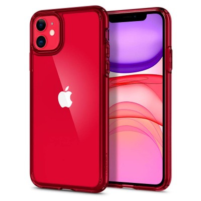 Case Spigen SGP Ultra Hybrid for Apple iPhone 11 - RED CRYSTAL - ACS00405