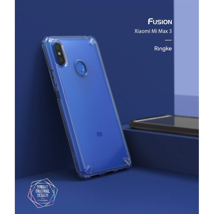 Θήκη RINGKE FUSION για XIAOMI smartphone MI MAX 3 - ΔΙΑΦΑΝΟ