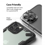 RINGKE CAMERA stainless steel STYLING 7H για CAMERA LENS Αpple iPhone 12 PRO 6.1 - ΜΠΛΕ