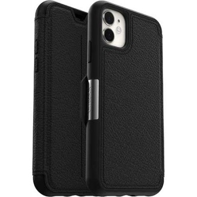 Case Otterbox Strada Series Via Magnetic Folio for Apple iPhone 11 - BLACK - 77-62830