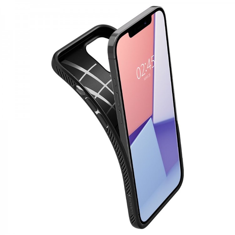 Θηκη Spigen SGP Liquid AIR για Apple iPhone 12 PRO MAX 6.7 - BLACK - ACS01617