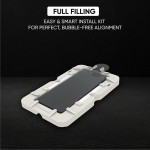 WHITESTONE DOME Γυαλί προστασίας UV LED KIT Fullcover 2-SET 3D 9H 0.33MM FULL CURVED για GOOGLE PIXEL 8 PRO  - ΔΙΑΦΑΝΟ - 2 TEM