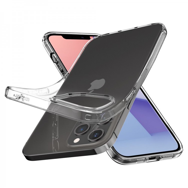 Θήκη Spigen SGP Liquid Crystal για Apple iPhone 12 PRO MAX - ΔΙΑΦΑΝΗ - ACS01613
