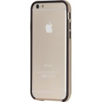 Θήκη Case-mate Tough Frame BUMPER για Apple iPhone 6 6S - ΧΡΥΣΟ ΜΑΥΡΟ - CM031473