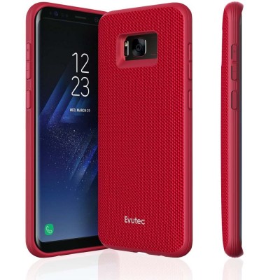 Case Evutec Aergo Ballistic Nylon for Samsung Galaxy S8 PLUS - RED