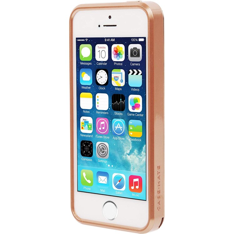 Case-Mate θήκη Brilliance για Apple iPhone 5 5s SE - RoseGold - CM034266