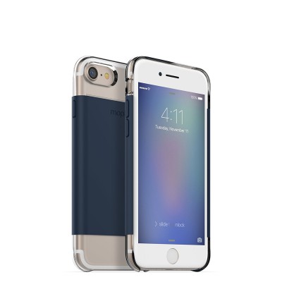 Θήκη Mophie Base Wrap ULTRA THIN Case για iPhone 7 - ΜΠΛΕ - 3686_BC-WRP-IP7-NVY 