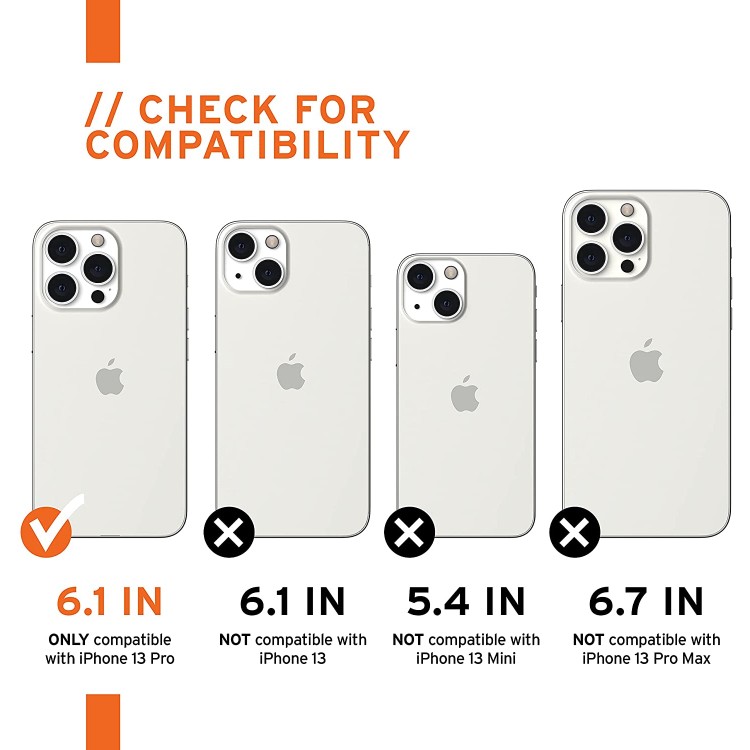 Θήκη UAG Composite PLASMA για Apple iPhone 13 PRO 6.1 - ΔΙΑΦΑΝΟ ICE - 113153114343