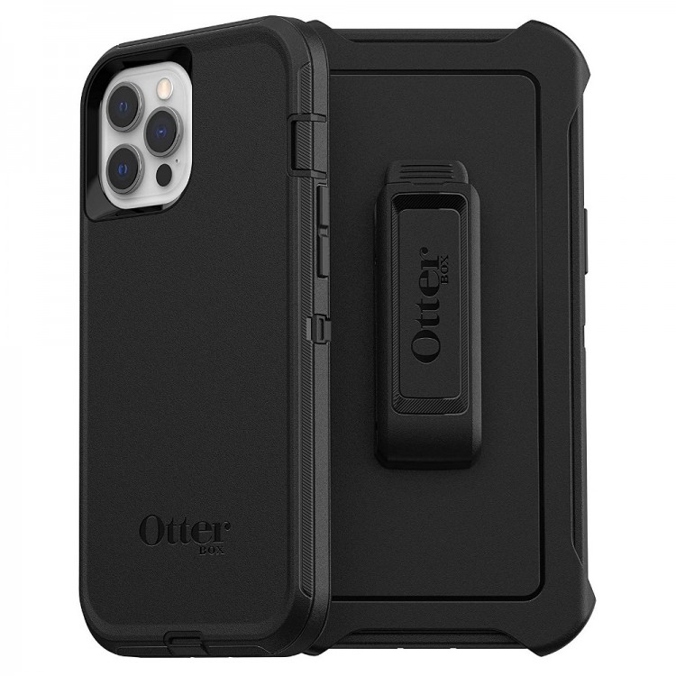 Θήκη Otterbox Defender για APPLE iPhone 12 PRO MAX 6.5 - ΜΑΥΡΟ - 77-65449