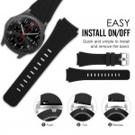 Tech Protect SMOOTHBAND λουράκι για Samsung galaxy smartwatch GEAR S3 - ΜΑΥΡΟ