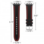 TECH-PROTECT FENDY Strap Modern για Apple Watch 1,2,3,4 - 42mm 44mm - ΜΑΥΡΟ ΚΟΚΚΙΝΟ