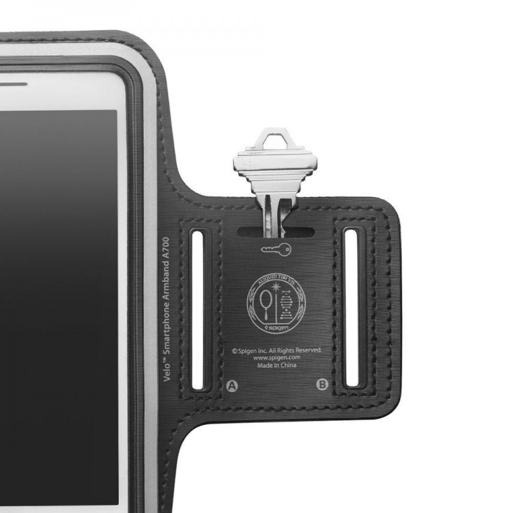 Spigen SGP Velo A700 Sports Armband Phone Holder για Smartphones 6.0 - ΜΑΥΡΟ