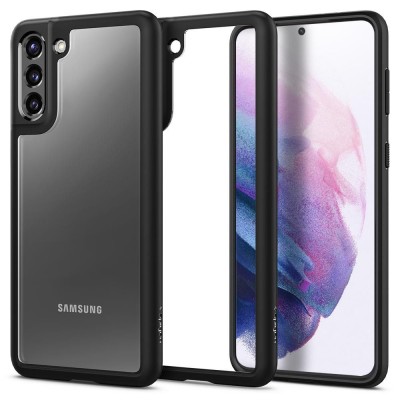 Case Spigen SGP Ultra Hybrid for Samsung Galaxy S21+ PLUS - MATTE BLACK - ACS02388