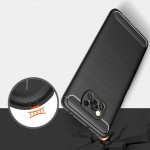 Θήκη TECH PROTECT CARBON για XIAOMI smartphone POCOPHONE POCO X3 NFC - ΜΑΥΡΟ