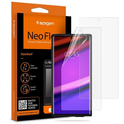 Spigen SGP Μεμβράνη προστασίας Film Neo Flex Crystal Clear για Samsung Galaxy Note 10+ PLUS case friendly - 627FL27294 - [2 PACK]