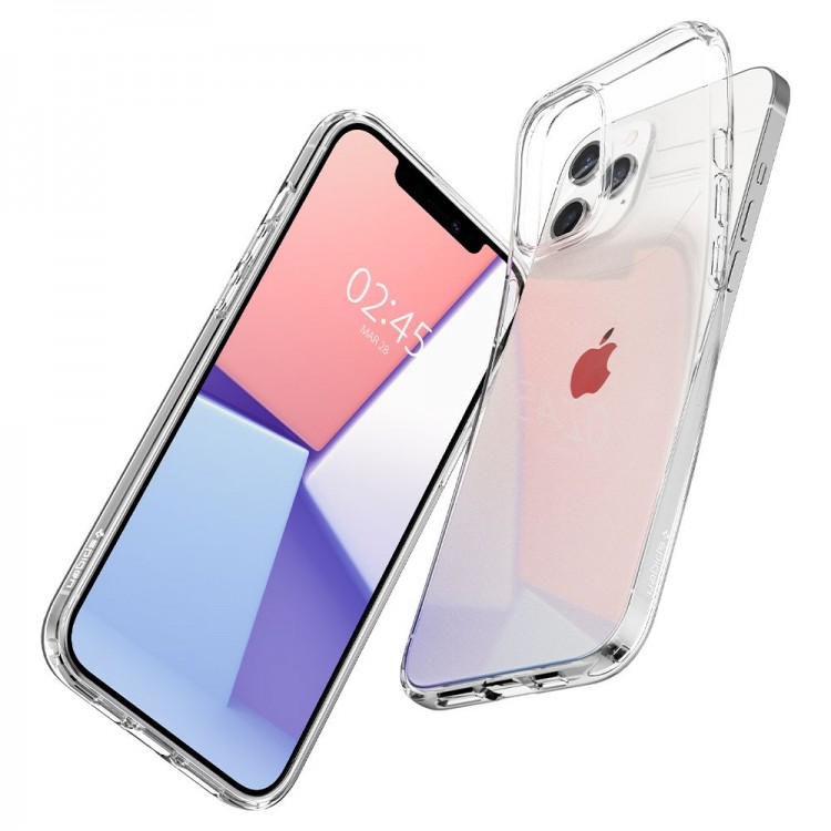 Θήκη Spigen SGP Liquid Crystal για Apple iPhone 12 PRO MAX - ΔΙΑΦΑΝΗ - ACS01613