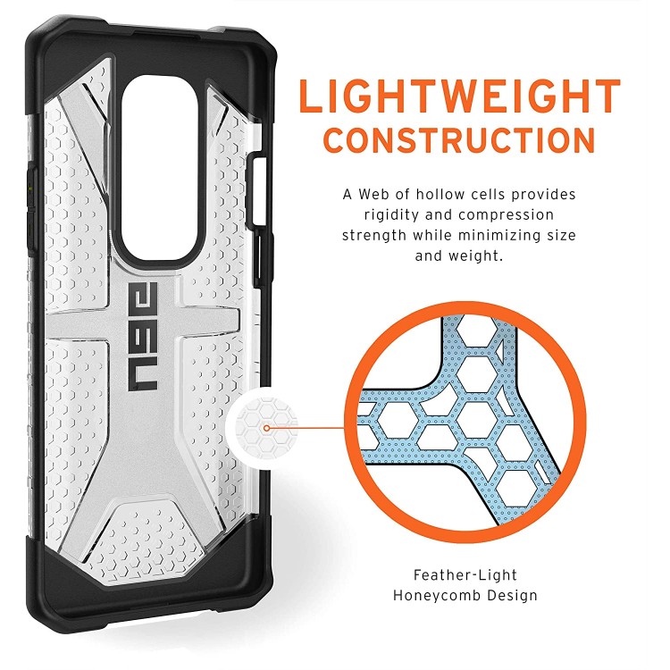 Θήκη UAG Composite για OnePlus 8 Pro - PLASMA ICE ΔΙΑΦΑΝΗ - 712123114343