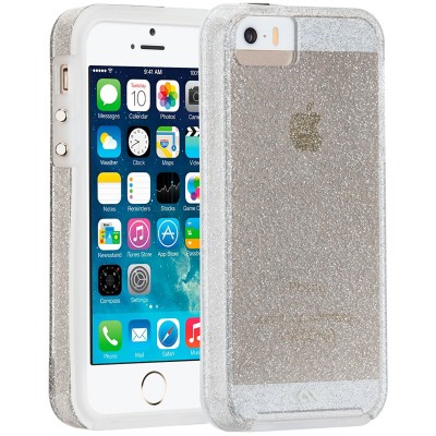 Case-Mate Case Naked Tough SHEER Glam for Apple iPhone 5 5S SE - CLEAR GOLD - CM034268