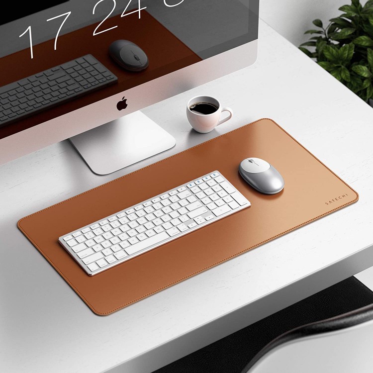 Satechi Eco-Δερμάτινο DeskMate Mouse Pad Desk PAD, MOUSE PAD - ΚΑΦΕ - ST-LDMN
