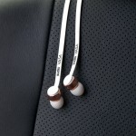 SUDIO Ακουστικά VASA Earphones με Remote control για iOS - ΛΕΥΚΟ RoseGold Metal 