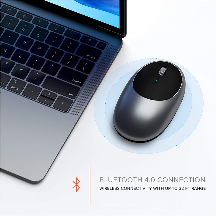 SATECHI M1 Bluetooth Ασύρματο Mouse - ST-ABTCMM - ΓΚΡΙ
